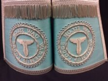 WAC Gauntlets with bullion embroidered emblems